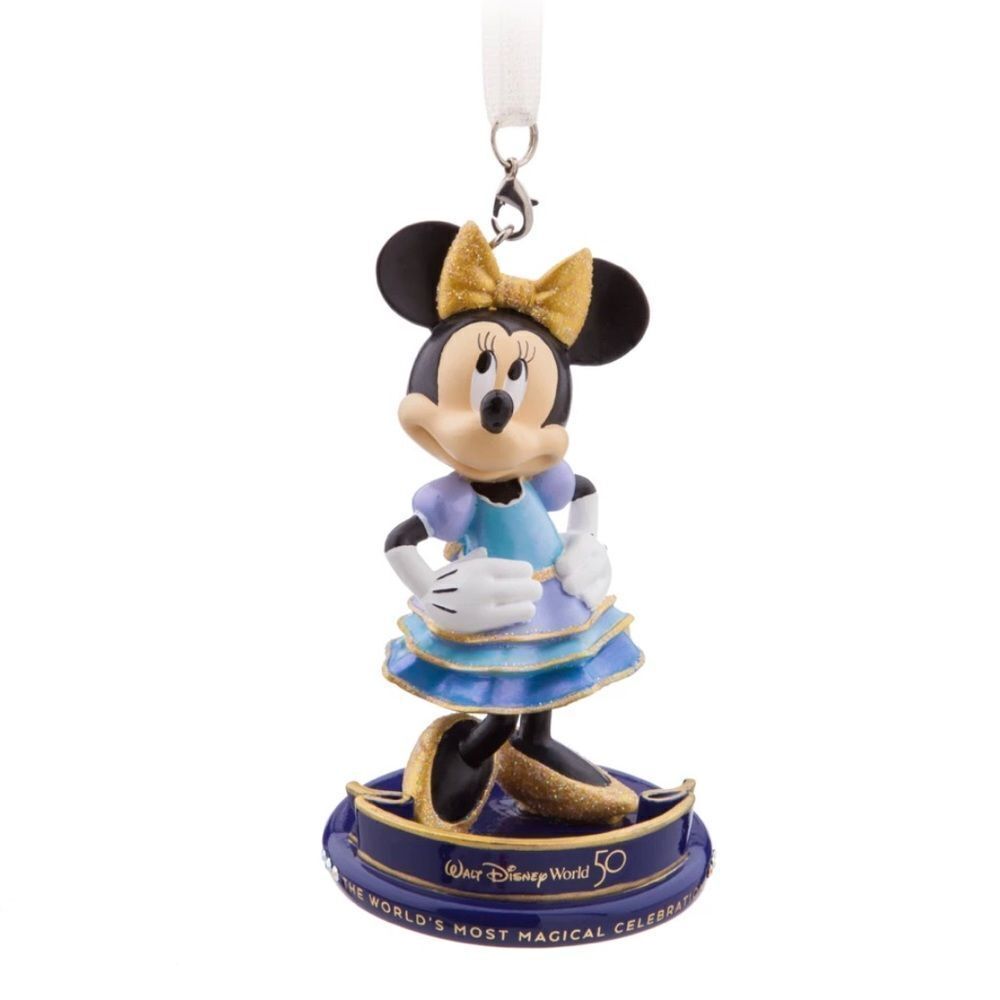 Walt Disney World 50th Anniversary Minnie Mouse Hanging Ornament